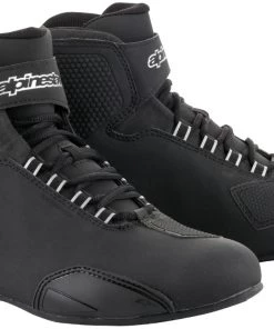 Alpinestars Men’s Sektor Waterproof Black Riding Shoes Riding Gear