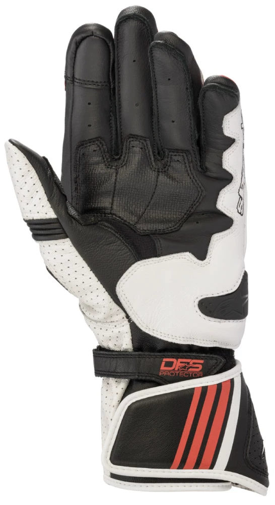 Alpinestars Men’s GP Plus R V2 Black, White And Red Gloves