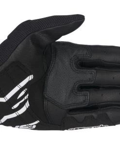 Riding Gear Alpinestars Men’s SMX-2 Air Carbon V2 Black, White And Fluorescent Yellow Gloves