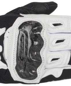 Alpinestars Women’s Stella SMX-2 Air Carbon V2 Black And White Gloves