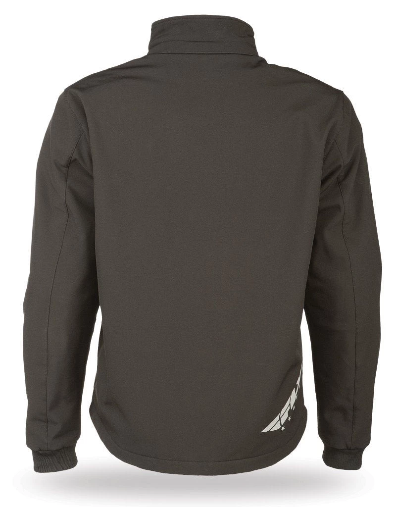 Fly Racing Men's Black Armored Tech Hoody Riding Gear