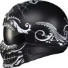 Scorpion EXO Scorpion Covert Solid 'El Malo' Matte Black Open Face Helmet Riding Gear