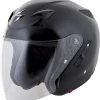 Riding Gear Scorpion Exo 75-1622 EXO-Ct220 Open-Face Helmet Gloss Black