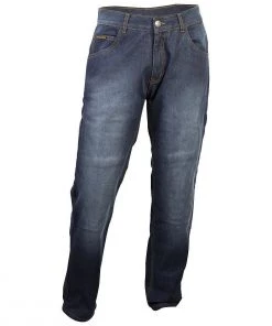 Scorpion EXO Scorpion Covert Pro Men's Stonewashed Blue Denim Riding Jeans Motorcycle Pants & Chaps