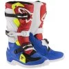 Alpinestars Tech 7S Youth Blue/White/Red/Yellow Motocross Boots Kid's Gear