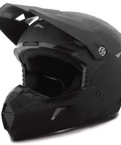 Kid's Gear GMax MX46 Uncle Matte Black Youth Motocross Helmet