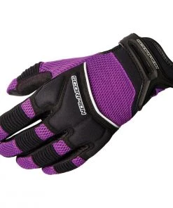 Scorpion EXO Scorpion Cool Hand II Women's Purple Leather Gloves Riding Gear