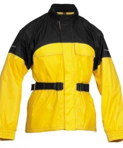 Firstgear 'Rainman' Yellow/Black Rainsuit Jacket Riding Gear