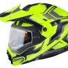 Riding Gear Scorpion Exo 75-2000 EXO-AT950 'Ellwood' Cold Weather Helmet Hi-Vis (Electric)