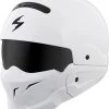 Scorpion Exo 75-1601 'Covert' Open-Face Helmet Gloss White