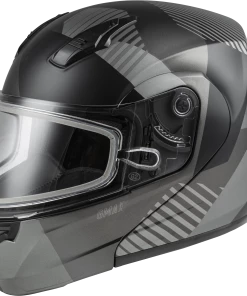 Riding Gear Gmax 72-5933 MD-04S 'Reserve' Modular Snow Helmet Matte Dark Sil/Black