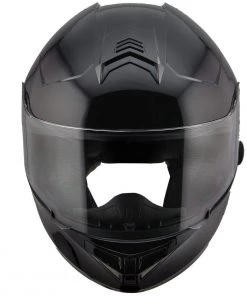 Hawk Helmets Riding Gear Hawk H7000 Glossy Black Modular Motorcycle Helmet With Blinc Bluetooth