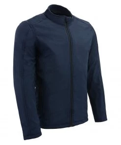 Motorcycle Jackets Milwaukee Leather MPM1763 Men's Blue Waterproof Lightweight Soft Shell Jacket
