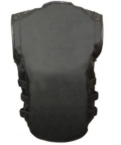 Motorcycle Vests Milwaukee Leather MPM3300 Men's Zipper Front Assault Textile Vest