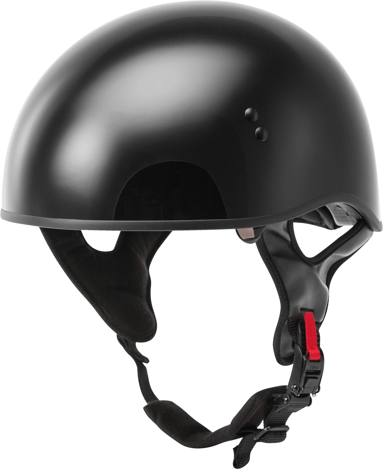 Gmax 72-5442 HH-65 Naked Half Helmet Black Riding Gear