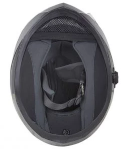 Hawk Helmets Riding Gear Hawk H-510 Glossy Black Bluetooth Full Face Motorcycle Helmet