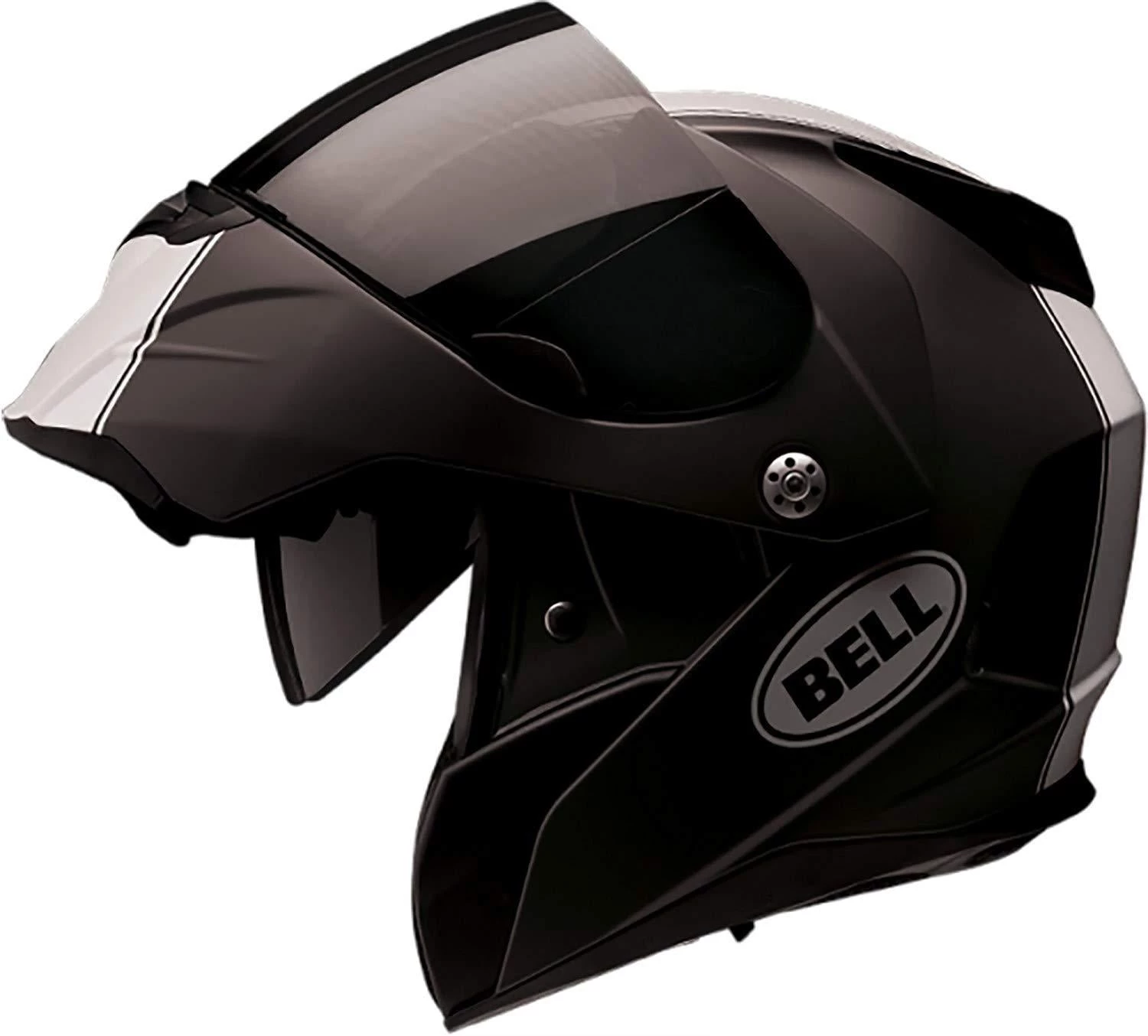 Bell Helmets Bell Revolver Evo Rally Matte Black/White Modular Helmet