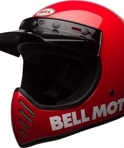 Bell Helmets Bell Moto-3 Red Full Face Helmet