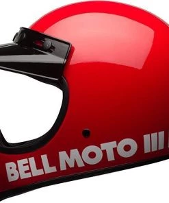 Bell Helmets Bell Moto-3 Red Full Face Helmet