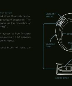 Hawk Helmets Riding Gear Hawk H7000 Glossy Black Modular Motorcycle Helmet With Blinc Bluetooth