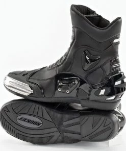 Joe Rocket Superstreet Men's Black Leather Boots