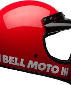 Bell Helmets Bell Moto-3 Red Full Face Helmet