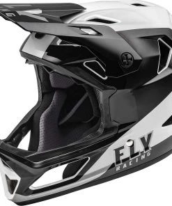 Fly Racing 73-3602L Rayce Helmet Black/White Riding Gear