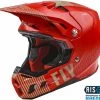 Fly Racing 73-4302 Formula Cc Primary Helmet Red/Khaki