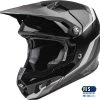 Riding Gear Fly Racing 73-4311 Formula Cc Driver Helmet Black/Charocal/White