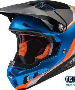 Fly Racing 73-4312 Formula Cc Driver Helmet Blue/Orange/Black