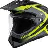 Fly Racing 73-7024 Trekker Pulse Helmet Black/Hi-Vis Riding Gear