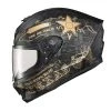 Scorpion EXO-R420 'Lone Star' Black/Gold Full-Face Helmet Riding Gear