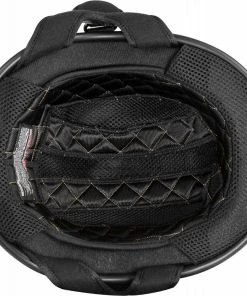 Riding Gear Highway 21.357 Solid Gloss Black Half Helmet