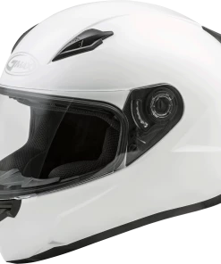 Riding Gear Gmax 72-5702 FF-49 Full-Face Helmet White