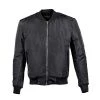 Cortech ‘The Skipper’ Mens Classic Black Bomber Jacket With Armor