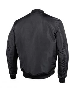 Cortech ‘The Skipper’ Mens Classic Black Bomber Jacket With Armor
