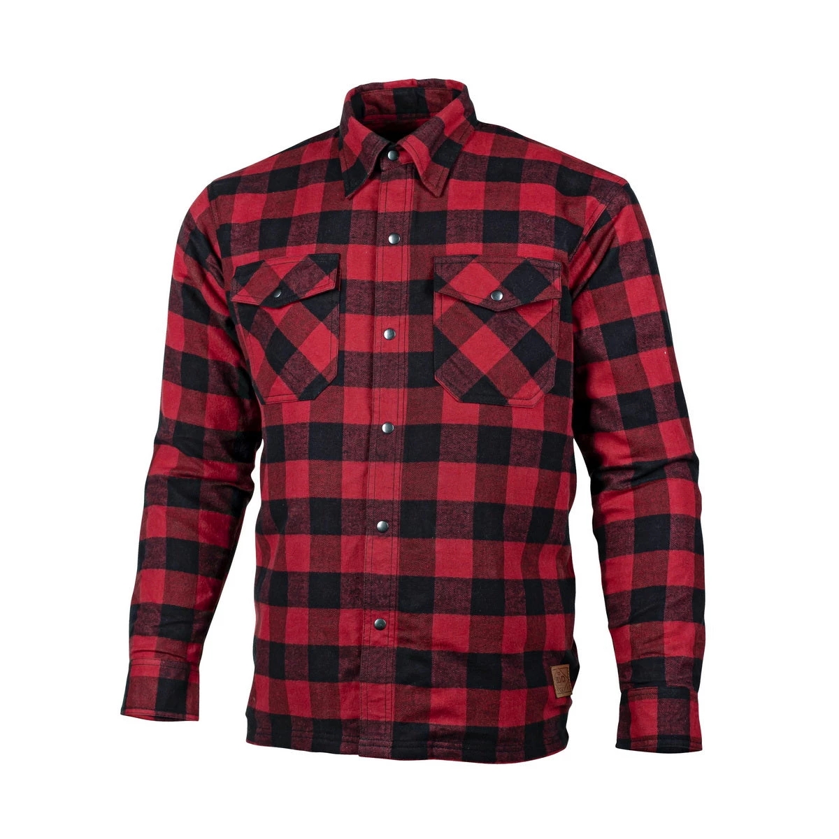 Cortech ‘The Bender’ Mens Red Tide Premium Motorcycle Riding Flannel Shirt With Armor