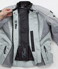 Motorcycle Jackets Joe Rocket Cleo Elite Women's Silver Mesh Jacket