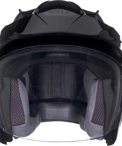 Bell Helmets Bell Mag-9 Sena Black Open Face Helmet