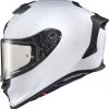Riding Gear Scorpion Exo 75-1352 EXO-R1 'Air' Full Face Helmet Matte Pearl White