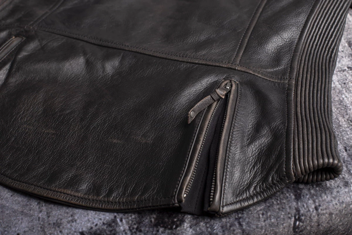 Cortech ‘The Lolo’ Women’s Brown Traditional Premium Leather Jacket With SAS-TEC Armor