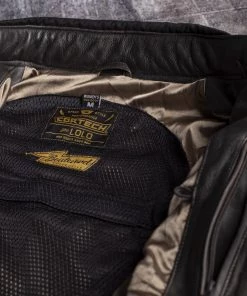 Cortech ‘The Lolo’ Women’s Brown Traditional Premium Leather Jacket With SAS-TEC Armor