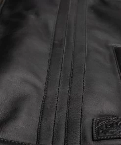 Cortech ‘The Runaway’ Women’s Black Café Inspired Premium Leather Motorcycle Jacket With SAS-TEC Armor Motorcycle Jackets