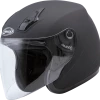 Gmax 72-4811 OF-17 Open-Face Helmet Matte Black
