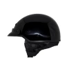 Riding Gear ZOX ST-224 ‘Banos STG Street’ Glossy Black Motorcycle Half Helmet