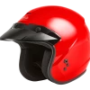 Riding Gear Gmax 72-5364 OF-2 Open-Face Helmet Red