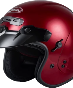 Gmax 72-4925 GM-32 Open-Face Helmet Candy Red