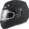 Gmax 72-5905 MD-04S Modular Snow Helmet W/Electric Shield Matte Blk