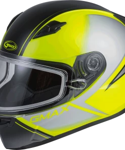 Gmax 72-6336 FF-49S 'Hail' Full-Face Snow Helmet Matte Hi-Vis/Blk/Gry