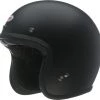 Bell Helmets Bell Custom 500 Matte Black Open Face Helmet